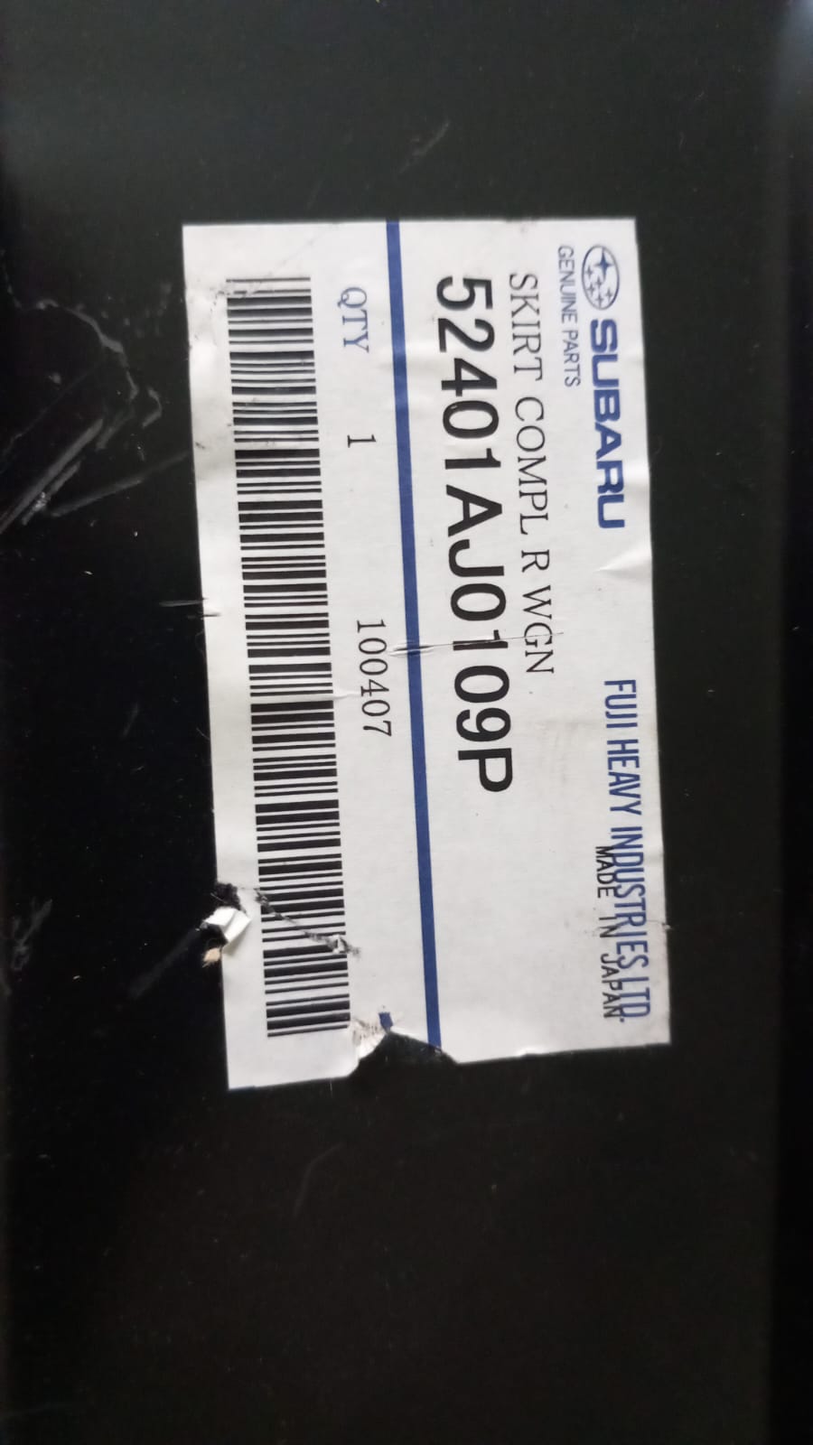 52401AJ0109P  Subaru Legacy 09-11 rear body part