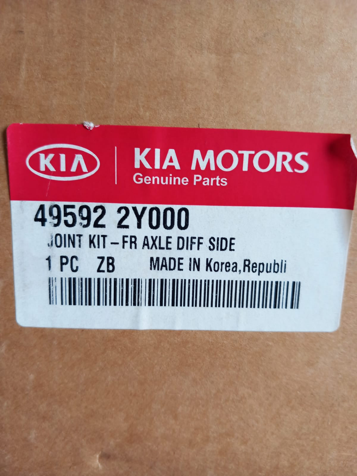 495922Y000 KIA Sportage joint set